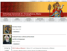Tablet Screenshot of mainz-orthodoxie.de